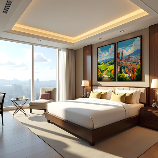 Lima Travel Print - Vintage Travel Art Poster 10