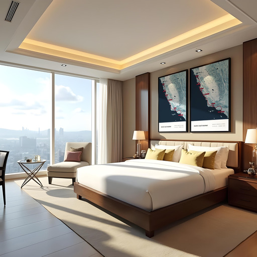 Our Pacific Coast Highway Road Trip Poster - Route Map 8