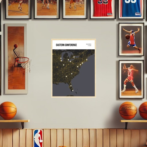 Eastern Conference Poster - Street Map 8