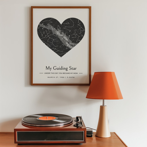 Mother's Day Poster - Celestial Map 9