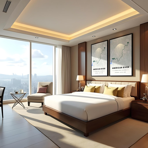 Our Rafting Trip to the American River Poster - Route Map 9