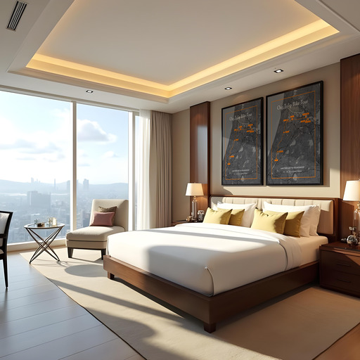 Our Bicycle Ride Poster - Route Map 9