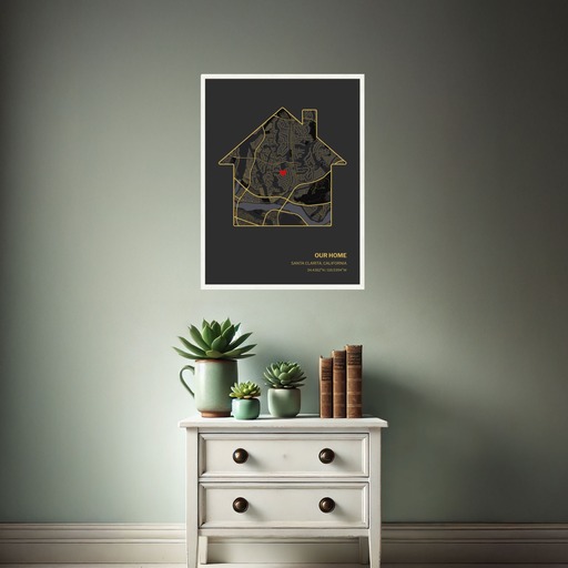 Our Home Poster - Street Map 8