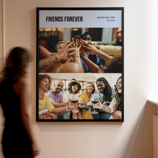 Classmates Reunited - Photo Collage Print 10