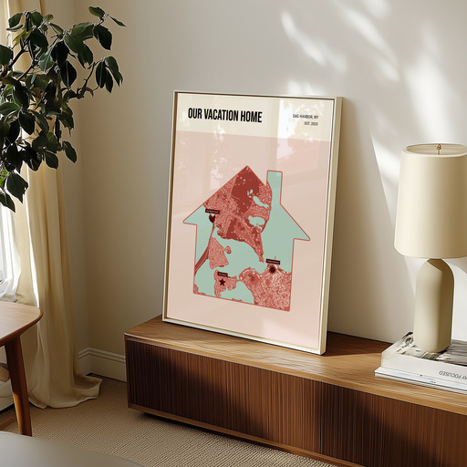 Our Vacation Home Poster - Street Map 10