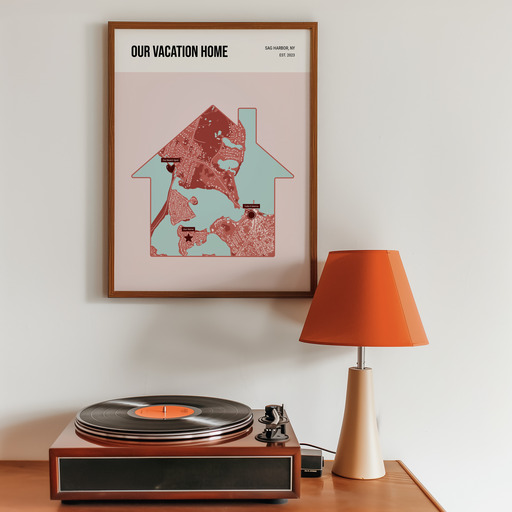 Our Vacation Home Poster - Street Map 11