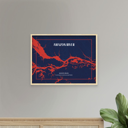 Amazon River through Manaus in High Energy 9