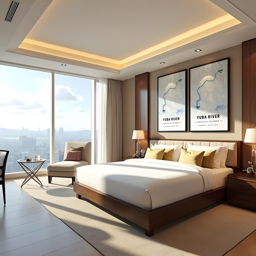 Our Rafting Trip to the Yuba River Poster - Route Map 9