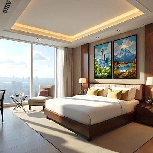 Denali National Park Travel Print - Vintage Travel Art Poster 10