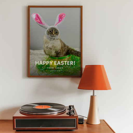 Easter Pet Poster - Photo Collage Print 9