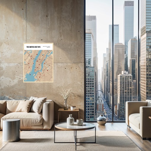 Our Family Trip Poster - Street Map 11