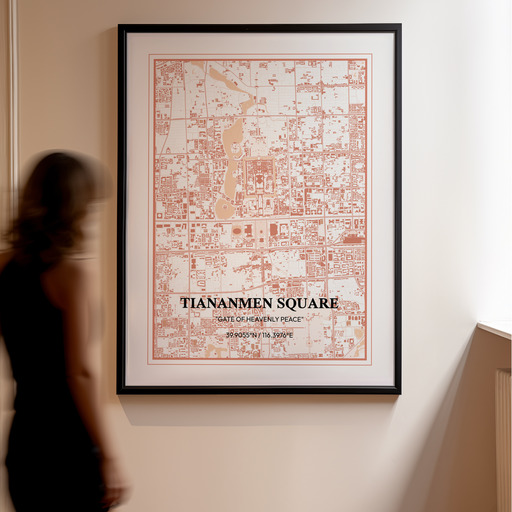 Tiananmen Square - Street Map 10