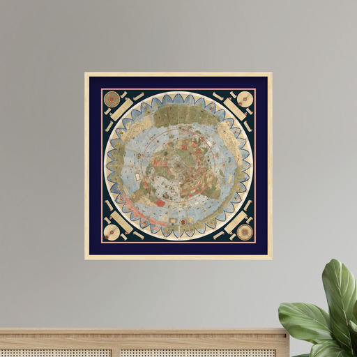 Urbano Monti — World Map as of 1587 8