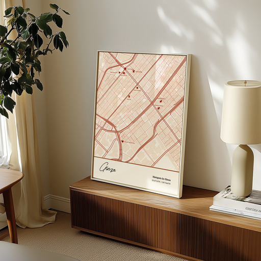 Hotspots in Ginza Poster - Street Map 11