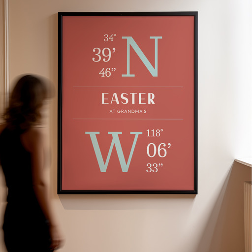 Easter at Grandma's Poster - Coordinates 10