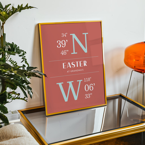 Easter at Grandma's Poster - Coordinates 11