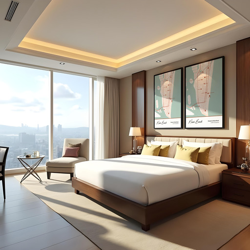 Hotspots in Miami Beach Poster - Street Map 9