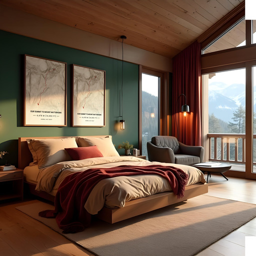 Our Summit: Mount Matterhorn Poster - Route Map 10