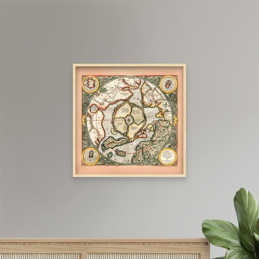 Gerardus Mercator - North Pole Map (1595) 9