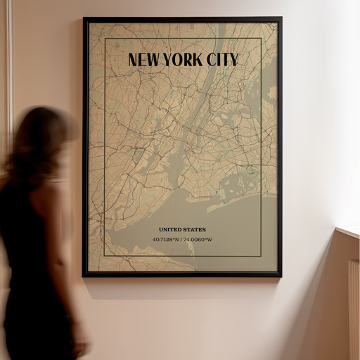 New York City in Vintage Poster 11