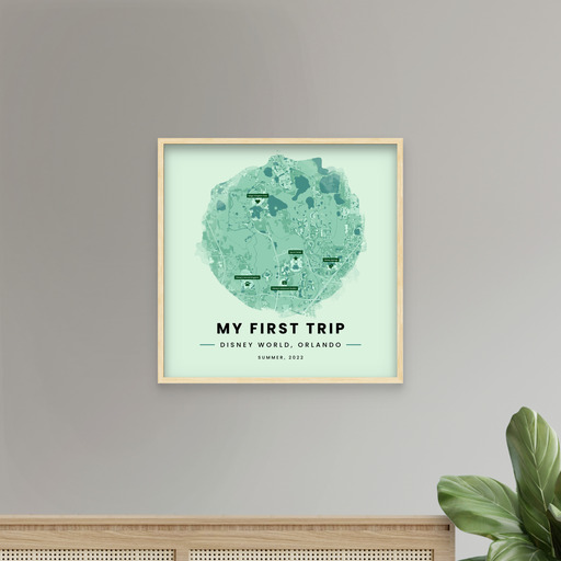 My First Trip Poster - Street Map 9