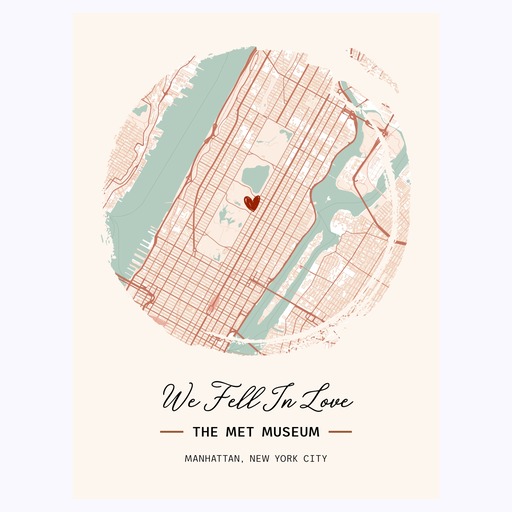 Where We Fell In Love Poster - Street Map 6
