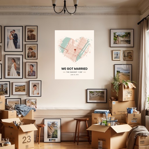 COPY of We Got Married Poster - Street Map 7