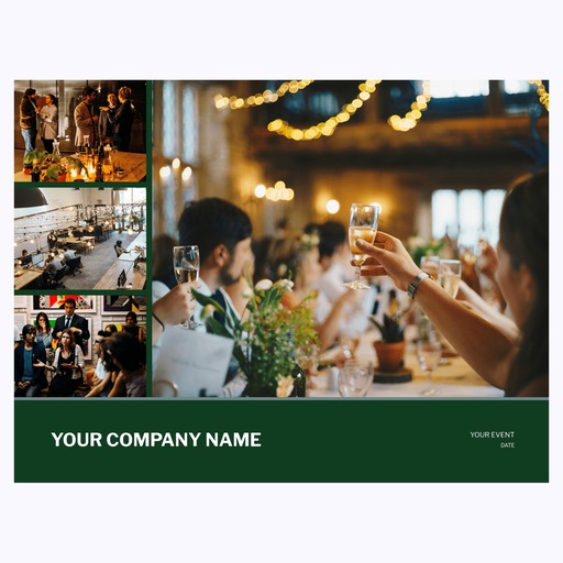 Office Christmas Party Poster - Photo Collage Print 6