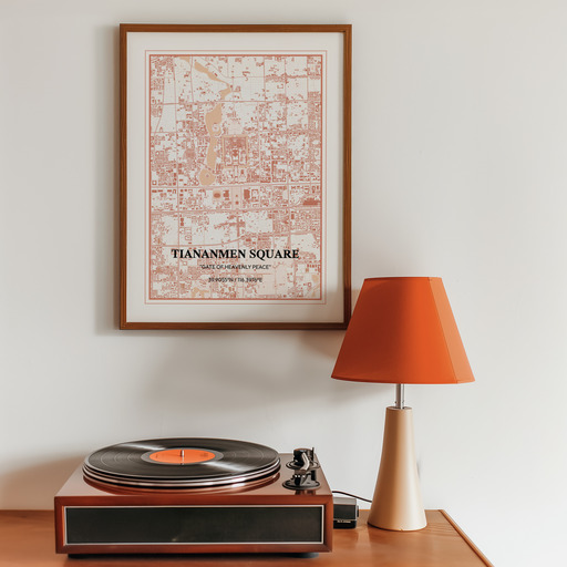 Tiananmen Square - Street Map 8