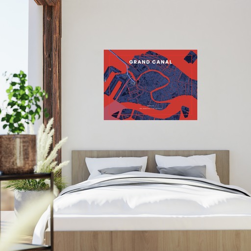 Grand Canal through Venice in High Energy Poster 9