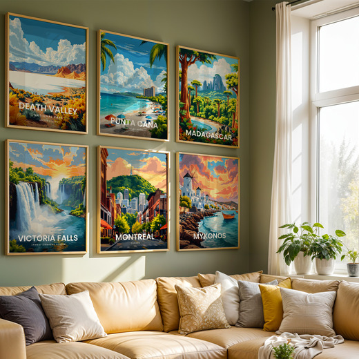 Montreal Travel Print - Vintage Travel Art Poster 8