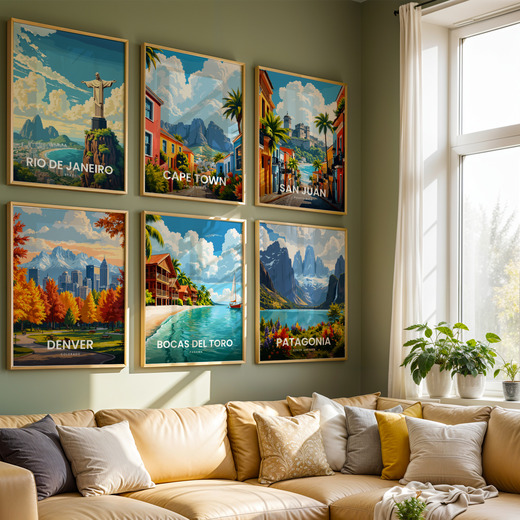 Bocas del Toro Travel Print - Vintage Travel Art Poster 8