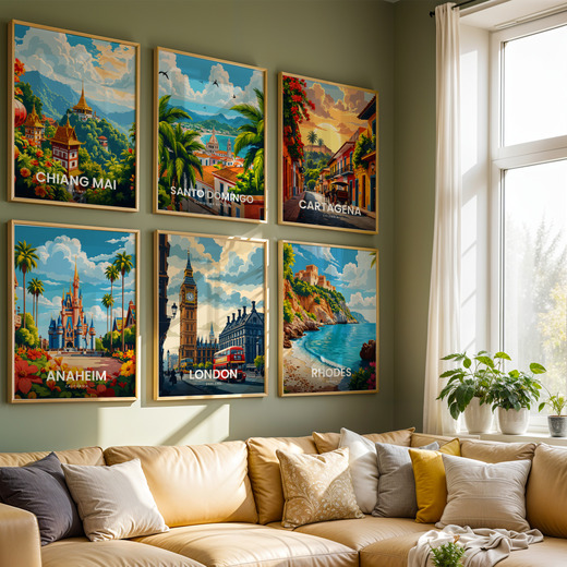 London Travel Print - Vintage Travel Art Poster 8