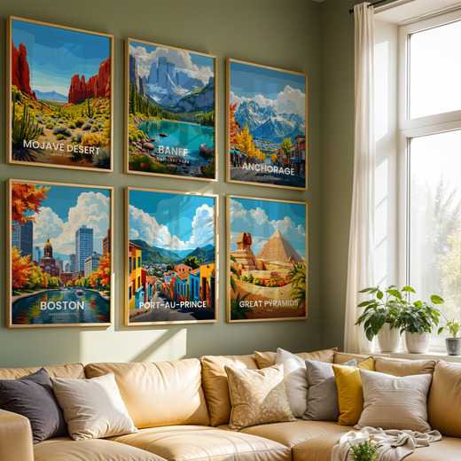 Port-au-Prince Travel Print - Vintage Travel Art Poster 7