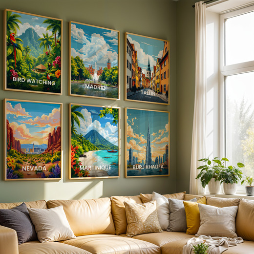 Martinique Travel Print - Vintage Travel Art Poster 8