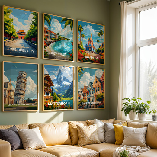 Matterhorn Travel Print - Vintage Travel Art Poster 8