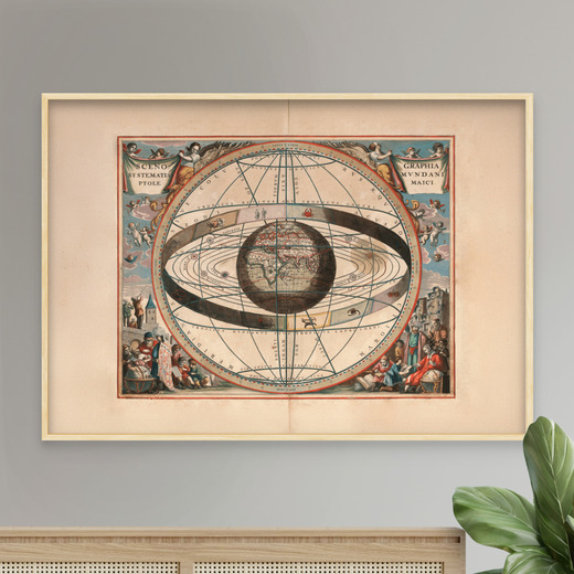 Jan van Loon - Cellarius Ptolemaic System (1660) 8