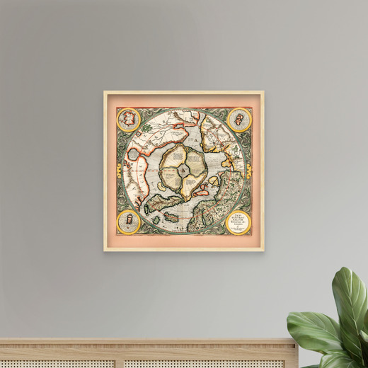 Gerardus Mercator - North Pole Map (1595) 9
