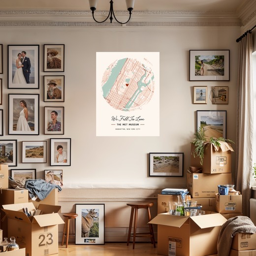 Where We Fell In Love Poster - Street Map 7
